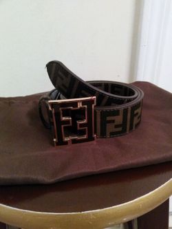 Fendi designer belt