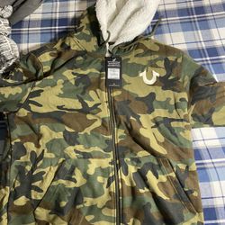 L true religion jacket camo
