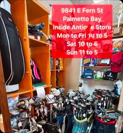 New this week 09/25 Golf clubs, Golf balls, bags, irons, woods, putters, wedges, hybrids, Taylormade,  Callaway,  Titleist  and more!!