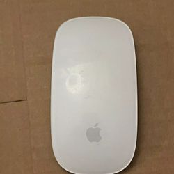 Apple A1657 Magic Mouse 2 Bluetooth Wireless White Tested, Working