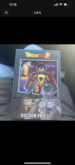 Dragon Ball Stars Gold Frieza Action Figure Super Saiyon Kale BAF Series New