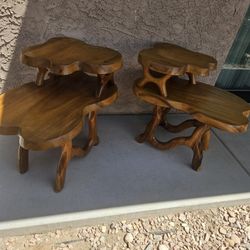 Swag 2 Tier End Tables 