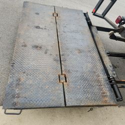 Metal liftgate 80 inches wide 48 inches depth