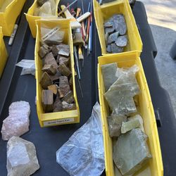 Crystals, Rocks And Gem Collection