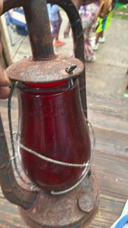 I got a real old original lantern