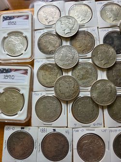 Silver dollars $65 Each