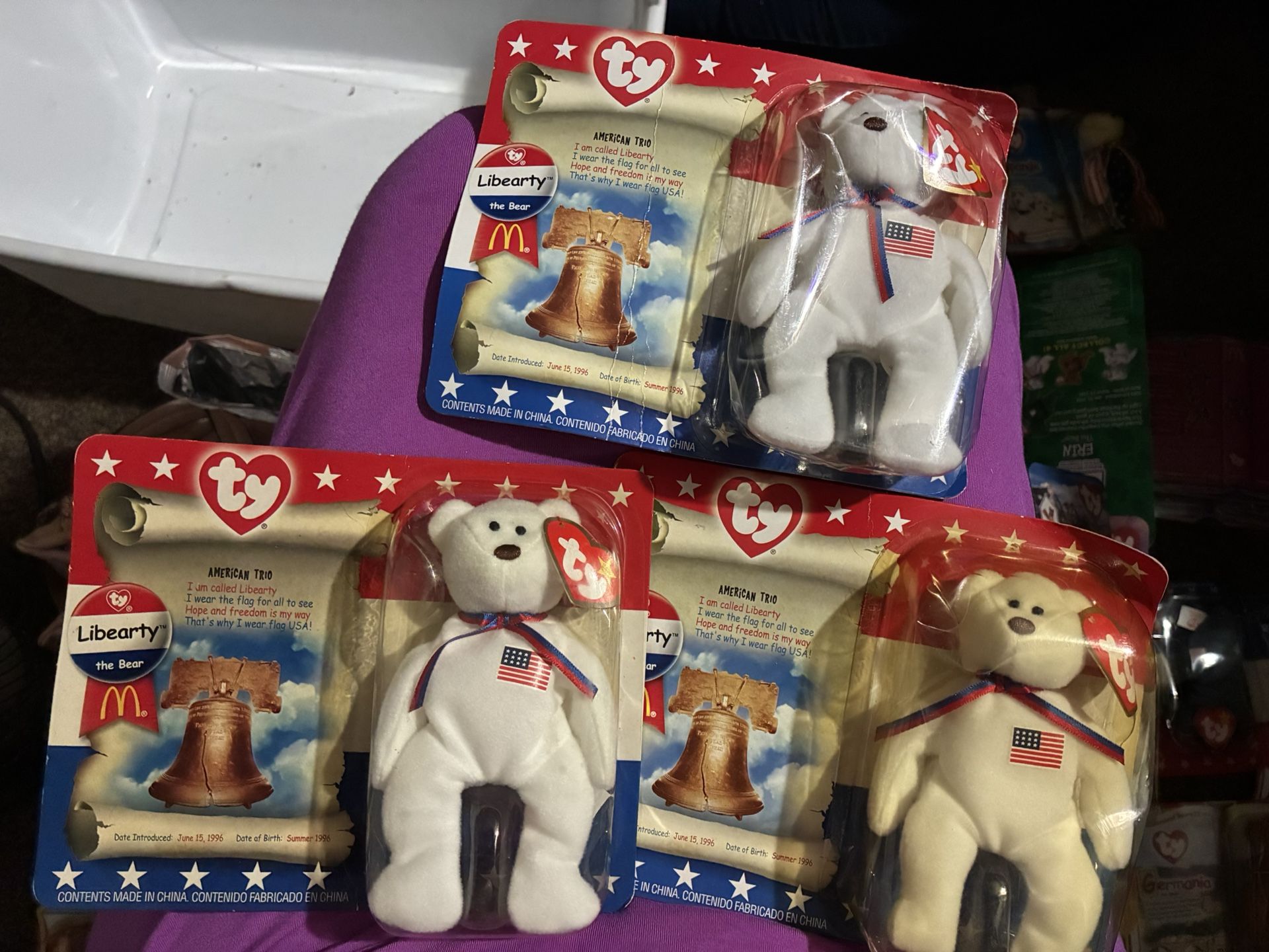 TY Beanie Baby Bears