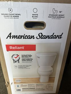 Brand New American Standard Toilet Only Thing That’s Missing Is The Water Tank