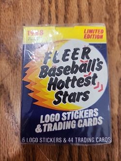 1988 Fleer Baseballs Hottest Stars 44 Card Set Factory Sealed - McGwire Clemens