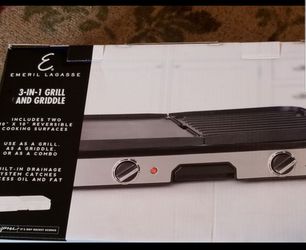 Emeril 3-n1 grill/griddle