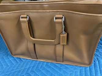 Coach Mens Lexington Embassy Briefcase Leather