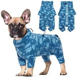 ROZKITCH DOG WINTER COAT SOFT FLEECE PULLOVER PAJAMAS,