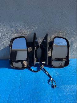 For 2010-2024 RAM Promaster 1(contact info removed)  Right & Left Power heated Mirror
