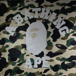 A BATHING APE Throw Blanket 