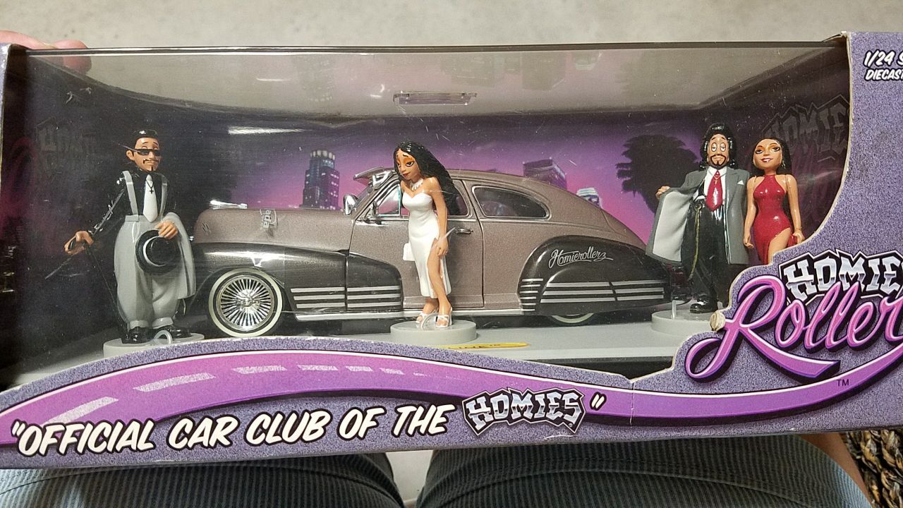 1/2 1947 Chevy Fleetline Lowrider Homierollerz Homies 1/24 Jada 58218 Sealed