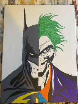 Batman painting
