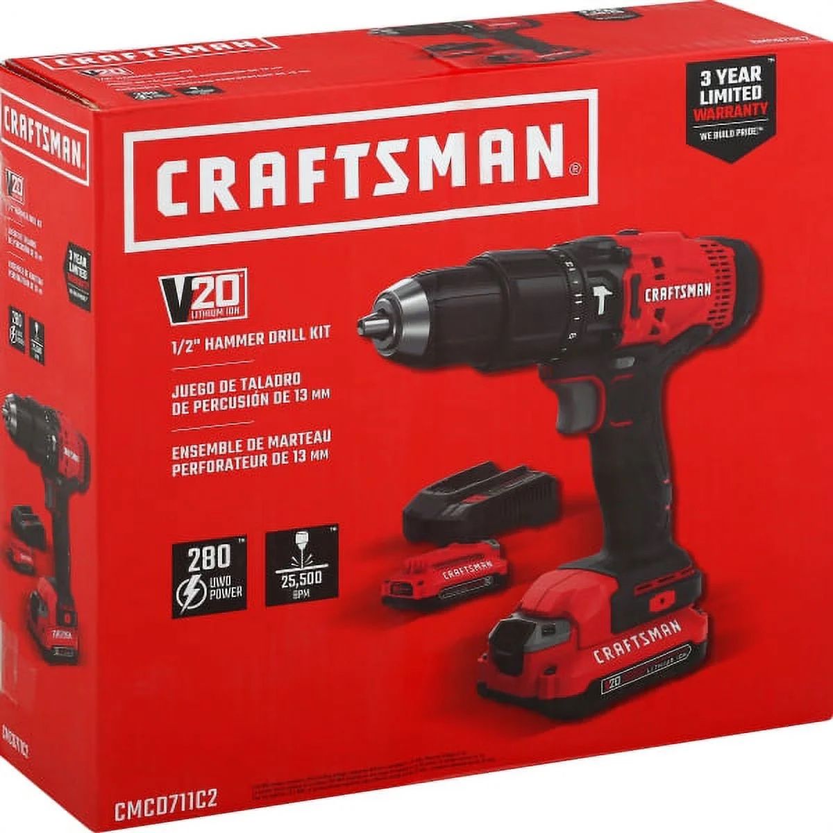 Craftsman V20 tech impact drive