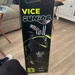 Vice junior Golf Set 9-12 Years Old 