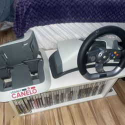 Xbox 360 Original Steering Wheel 