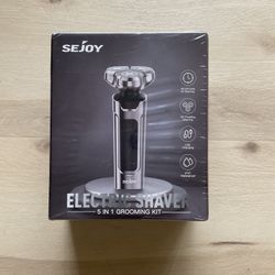 Sejoy 5-in-1 Electric Shaver – Waterproof, USB Fast Charge, 3D Floating Heads (New)