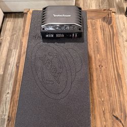 Toby 10in Sub And Box With Amp