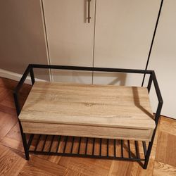 Entry bench (with more storage in seat)