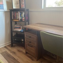 World Market Desk And Chair 48x 22 Height 31