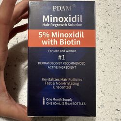 5% Minoxidil With Biotin