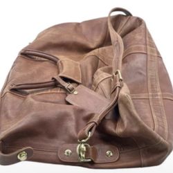 Coach Amazingly Softest Leather  Weekender Bag . Super