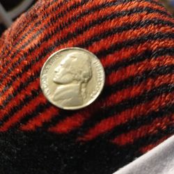 1943 Nickel With P