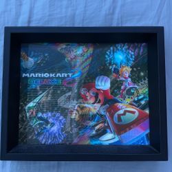 Mario Kart Holographic Frame