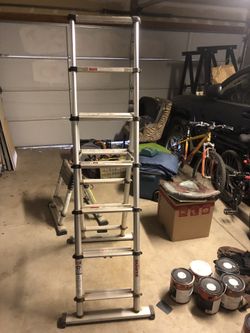 6’ Telescoping Aluminum Ladder (2x)