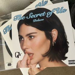Signed The Secret Of Us Deluxe Vinyl Gracie Abram’s 