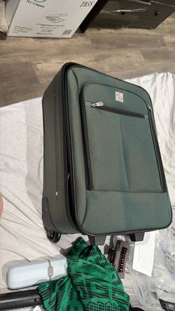 Protege Green Soft-Side Carry-On Luggage
