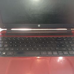 Hp Red Laptop