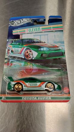 Hot Wheels, Silver Series Toyota Supra 7-eleven