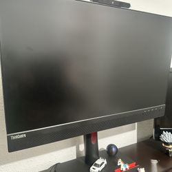 Lenovo ThinkVision 23.8 inch Monitor with Webcam - T24v-30