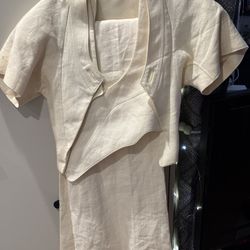 https://offerup.com/redirect/?o=QmFsZW5jaWFnYS5QYXJpcw== Linen Pants Suit 