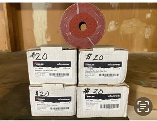 Sanding Disc. … Wolverine Zirc Fiber Disc NEW