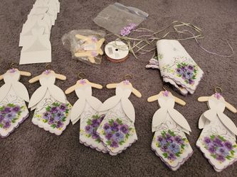Handkerchief Wedding Dress Favors