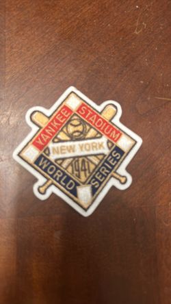 1941 New York Yankees World Series Patch
