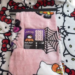 Hello Kitty Halloween Blanket 