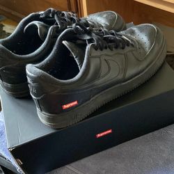 Air Force 1 Supreme Black 