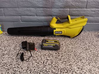 BLOWER RYOBI 40V BATTERY AND CHARGER INCLUDED