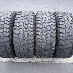 (4) 37x12.50R20 Mickey Thompson Baja Boss 