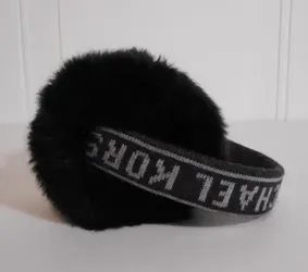 Michael Kors Black Earmuffs for Women