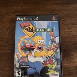 Ps2 Game The Simpsons Hit And Run 
