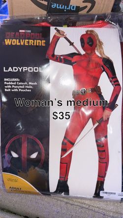 Ladypool Halloween Costume Women's Medium