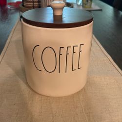 Rae Dunn Coffee Canister 