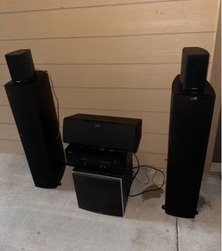 Polk speaker with subwoofer System with 5 speakers $500 OBO